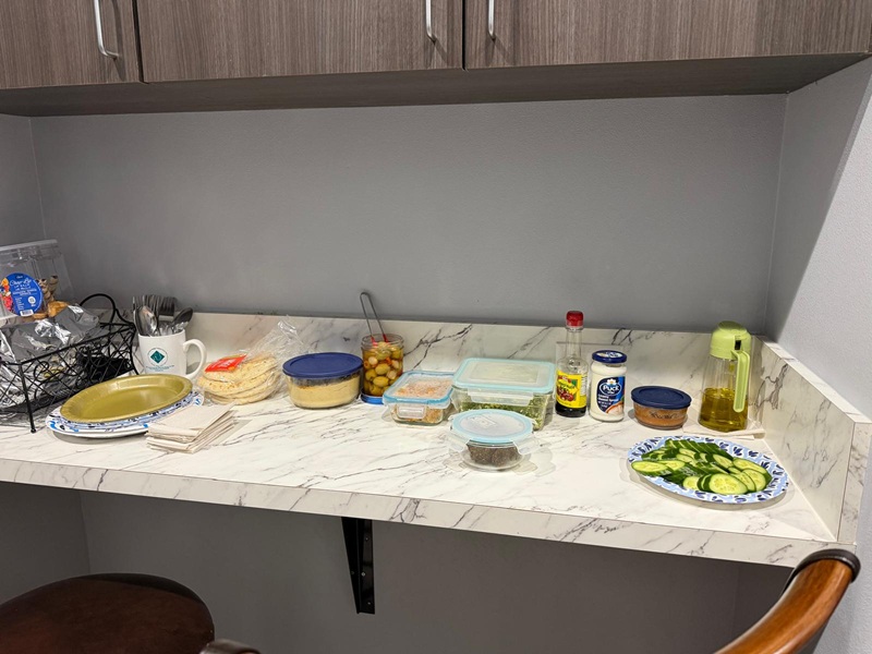 Food spread at office