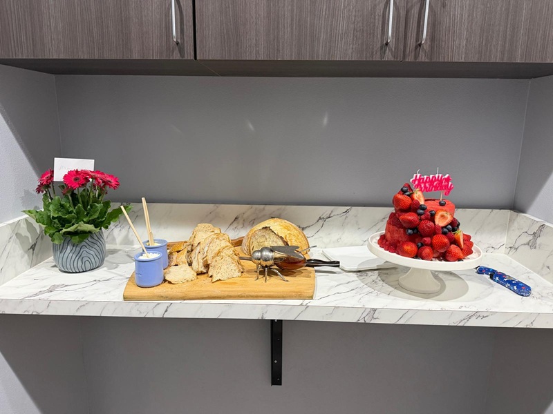 Dessert prepared for event