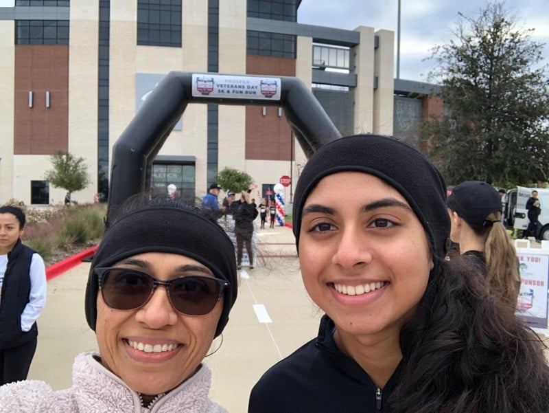 Photo at start of race