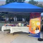 Outside view of community event
