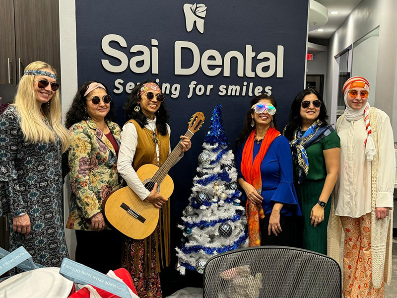 Group photo in costume
